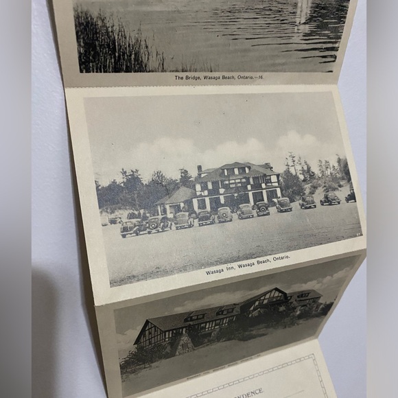 Souvenir Folder of Collingwood and Wasaga Beach Ontario Canada 18 Photos Vintage - Picture 3 of 6